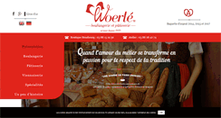 Desktop Screenshot of boulangeriewoerle.com